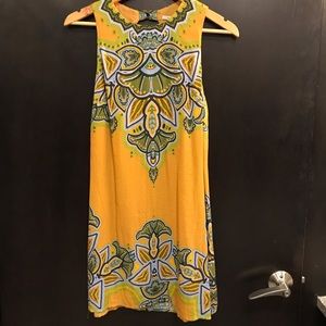 Ecote Sleeveless Open Back Dress Size M